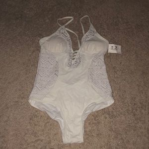Sexy Crochet One piece swim